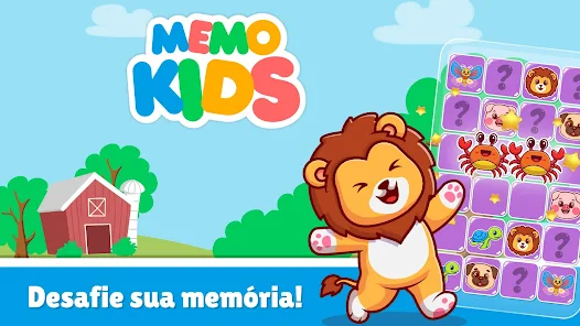 Jogo de Memória para Crianças – Apps no Google Play