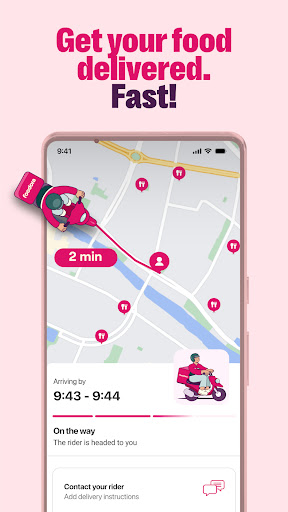 Screenshot of foodora: Food & Groceries