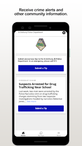 Android application St Anthony PD screenshort