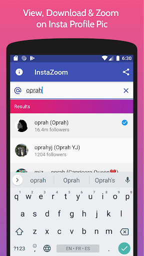 Instazoom Ver Descargar Foto Perfil Instagram Apk 1 0 7 Aplicacion Android Descargar