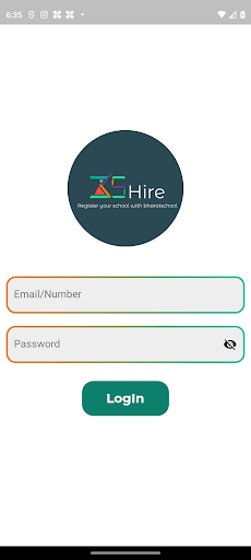 Android application BS Hire screenshort