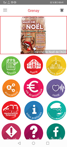 Android application Grenay Bienvenue chez vous screenshort
