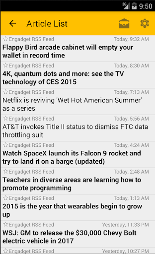 cloudfeedlr Screen 3