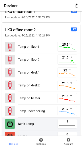 IoT Energy Client Screen 3