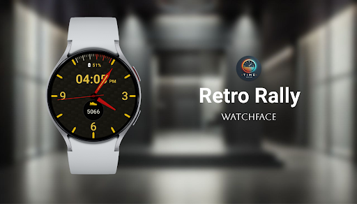 Retro Rally Watch Face screenshot 1