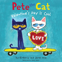 Значок приложения "Pete the Cat: Valentine's Day Is Cool"