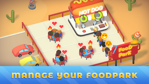 Idle Food Park Tycoon - Simulation - games