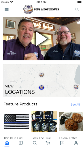 Android application Cops & Doughnuts screenshort