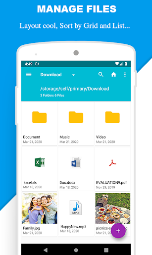 Files Manager - File Browser Screen 3