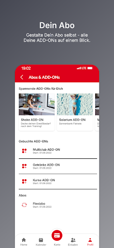 SharkYou ClubApp Screen 2