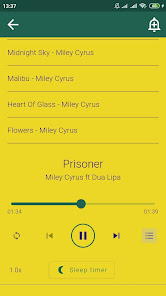Screenshot 8 Miley Cyrus-Flowers Songs 2023 android