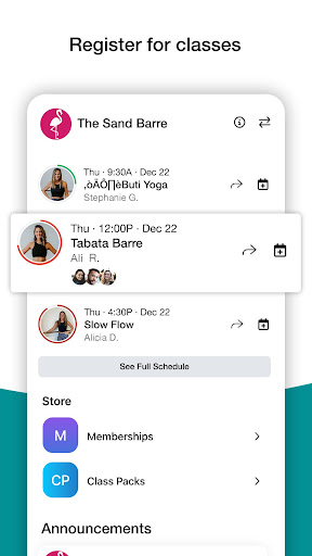 The Sand Barre Fitness Screen 2