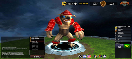 Adversator Screen 2