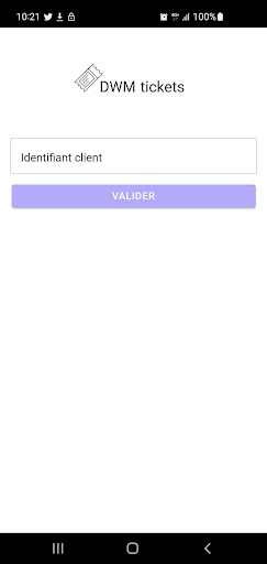 Android application DWM Tickets screenshort