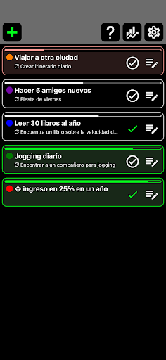 Vista previa de la aplicación