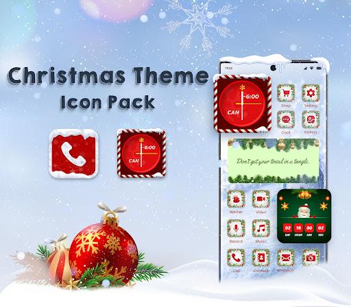 Android application Christmas Theme: Icon Pack screenshort