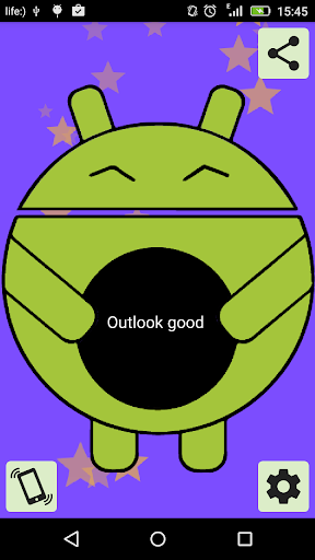 Talking Android Magic Ball Screen 2