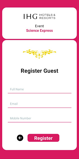 Android application Procezio Event Tracker screenshort