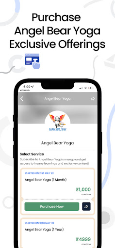 Angel Bear Yoga Screen 2