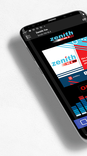 Android application Zenith Fm screenshort