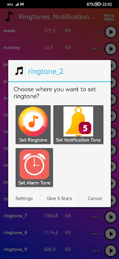 Ringtones for Android Phone Screen 2