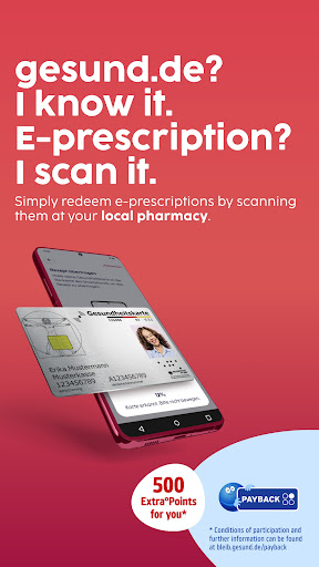Android application gesund.de - E-Prescription App screenshort