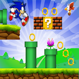 Super Sonic and Smash Bros icon