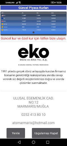 Eko Döviz - Marmaris Screen 3
