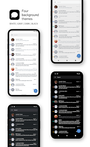4Messages - SMS manager. Screen 2