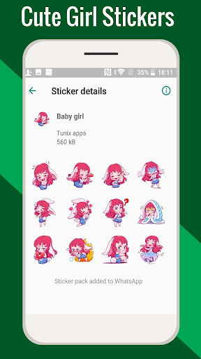Anime stickers for WhatsApp :  Screenshot 3 - AppWisp.com