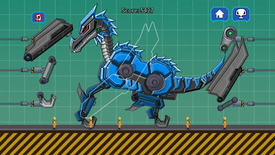 Black Pterosaur Attack - Robot Toy War MOD APK (Premium/Unlocked) screenshots 1
