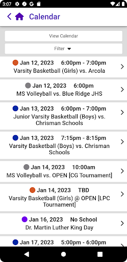 Bement CUSD 5 Screen 2