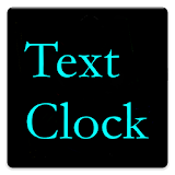 Text Clock Live Wallpaper icon