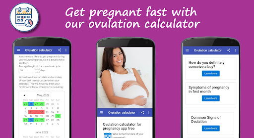 Ovulation calculator calendar