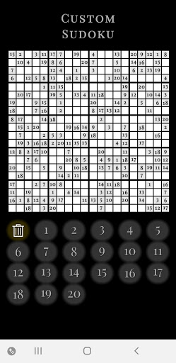 Custom Sudoku - Infinite Plays