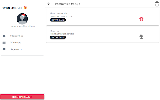 WishBox Screenshot