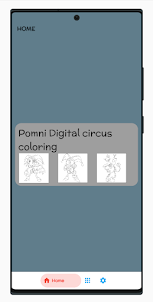 Pomni Digital Circus Coloring