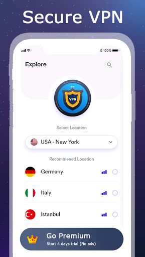 VPN No Ads - Unlimited Free
