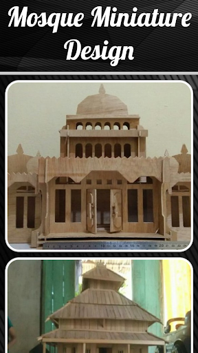Mosque Miniature Design