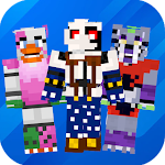 Cover Image of Tải xuống FNAF Breach Skin For Minecraft  APK