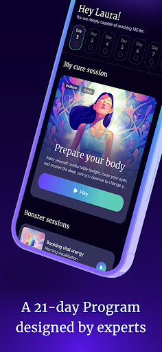 Screenshot of Kure: Hypnosis for Weight Loss