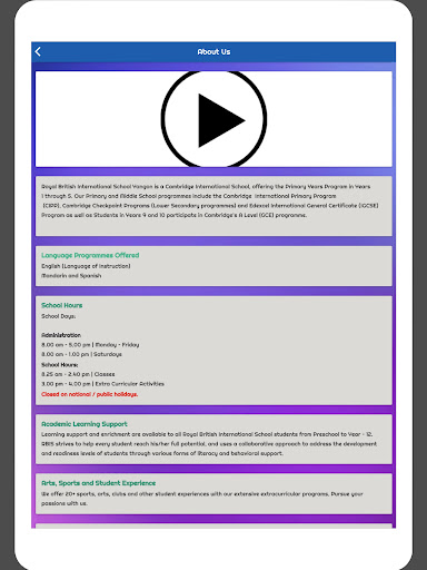 Royal British International