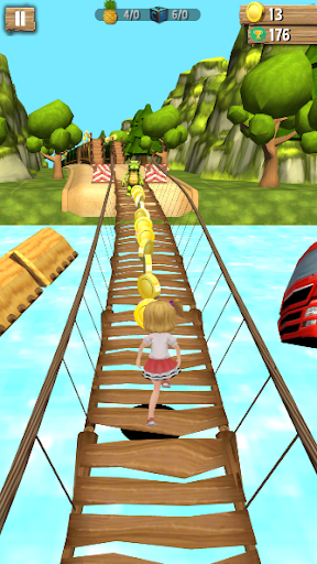 Android application Subway Girl Rush screenshort
