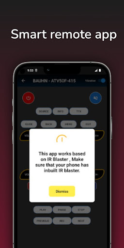 Remote Control for Bauhn Tv Screenshot 3 - AppWisp.com