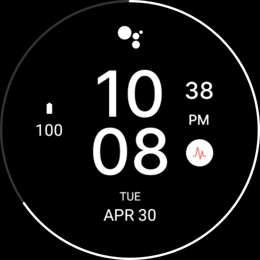 Black MX Watch Face