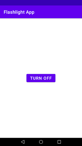 Flashlight App Screen 2