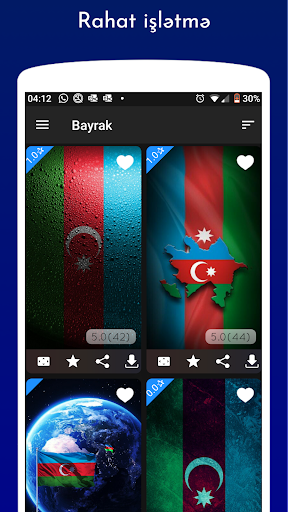 Android application Azerbaijan Wallpapers screenshort