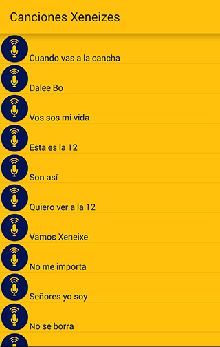 35 Canciones de la 12 Xeneize Screen 3