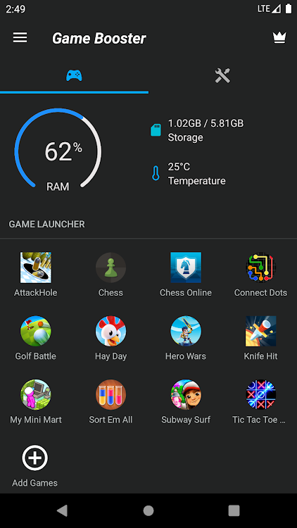 Game Booster: Manage, Launcher - 4.9.3.2 - (Android)