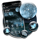 Ocean Moon Night Launcher Theme icon